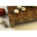 Торцева обробна дошка з дуба + ясеня з гастроємністю PAV-Wood 30х40х9 см